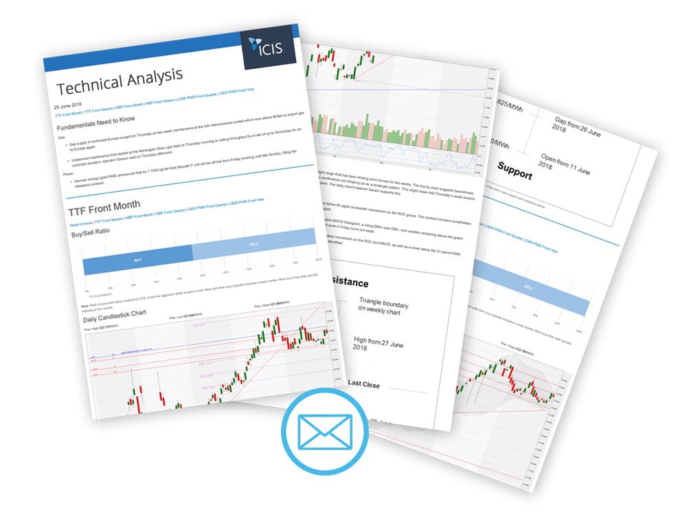 ICIS Responisve email newsletter
